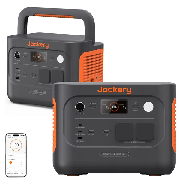 Przenośna stacja zasilania Jackery Explorer 1000v2 1070Wh 1500W Ups Lekki