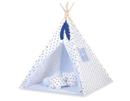 namiot-tipi-dla-dzieci-mata-poduszki-zawieszki-piora-czarne-gwiazd