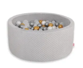 suchy-basen-minky-h-40-cm-z-pilkami-200szt-jasnoszary