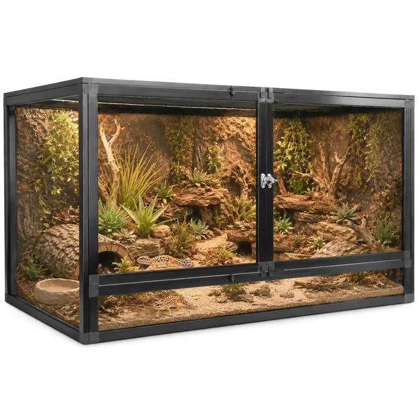 TERRARIUM Z SIATKI 80X45X45CM TERRARIO NEXFRAME F-LINE