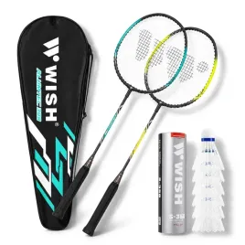 zestaw-2-rakiet-do-gry-w-badmintona-w-pokrowcu-6-lotek-nylonowych-wish