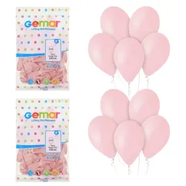 balony-klasyczne-pastelowe-rozowe-lateksowe-na-urodziny-gemar-12-200-szt
