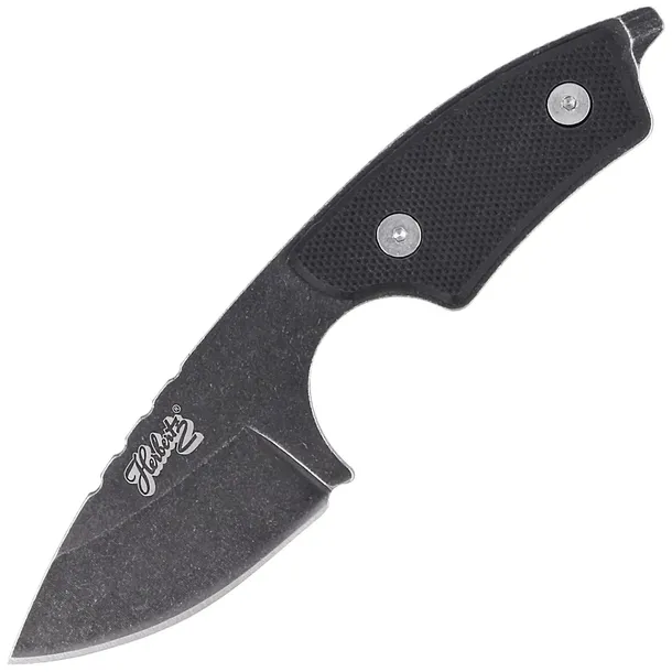 Nóż na szyję Herbertz CJH Neck Knife Black G10, Black Stonewashed 420 (1000
