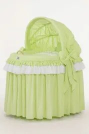 kosz-mojzesza-wiklinowy-ze-skladana-budka-little-princess-zielony