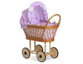 wiklinowy-wozek-dla-lalek-wysoki-azurowy-z-fioletowa-poscielka-i-wysciolka