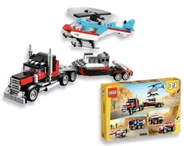 klocki-lego-creator-3w1-zestaw-31146-ciezarowka-z-platforma-i-helikopterem