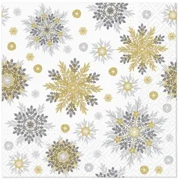 serwetki-snowflakes-silver-papierowe-wielokolorowe-33x33-cm