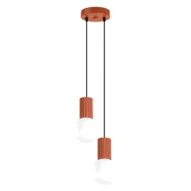 lampa-wiszaca-halo-2p-ochra-czerwona