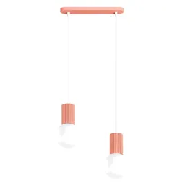 lampa-wiszaca-halo-2l-brzoskwiniowa