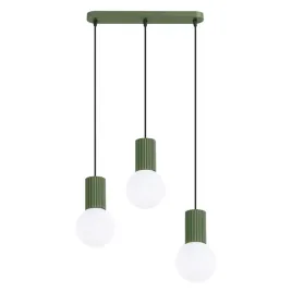 lampa-wiszaca-halo-3l-zielona-oliwka