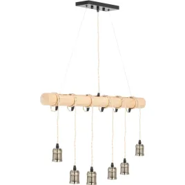 lampa-sufitowa-wiszaca-loft-6-punktowa-e27-drewniana-belka-design-modern