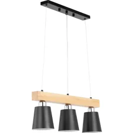 lampy-sufitowe-wiszace-3-punkty-e27-drewniana-belka-modern-design-dom