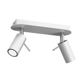 lampa-sufitowa-preston-2x-mini-gu10-bialy-chrom-eko-light