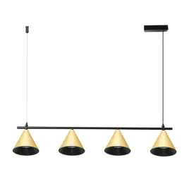lampa-wiszaca-cone-zloty-4xgu10-eko-light