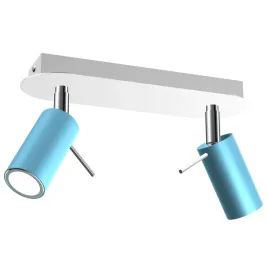 lampa-sufitowa-preston-2x-mini-gu10-niebieski-bialy-eko-light