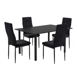 zestaw-stol-lugano-120x80-czarny-4-monako-czarne-nogi-czarne-welur