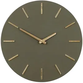 zegar-scienny-aluminiowy-oliwkowy-sr-355cm-mica