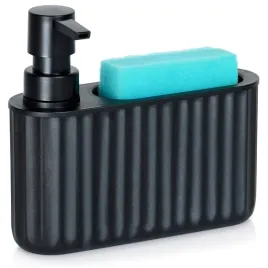 dozownik-plynu-do-naczyn-z-pojemnikiem-na-gabke-czarny-400-ml