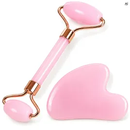 roller-do-masazu-twarzy-masazer-walek-kamien-plytka-gua-sha-zestaw-rozowy
