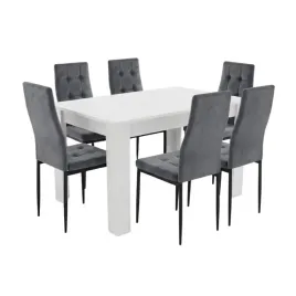 zestaw-stol-120x80-bialy-6-monako-szarych-nogi-czarne-welur
