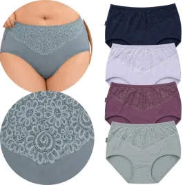 4x-majki-damskie-figi-maxi-bawelniane-koronkowe-zestaw-majtek-roz-3xl