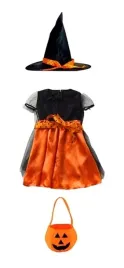 kostium-czarownicy-dla-dziewczynki-110cm-kapelusz-torba-halloween