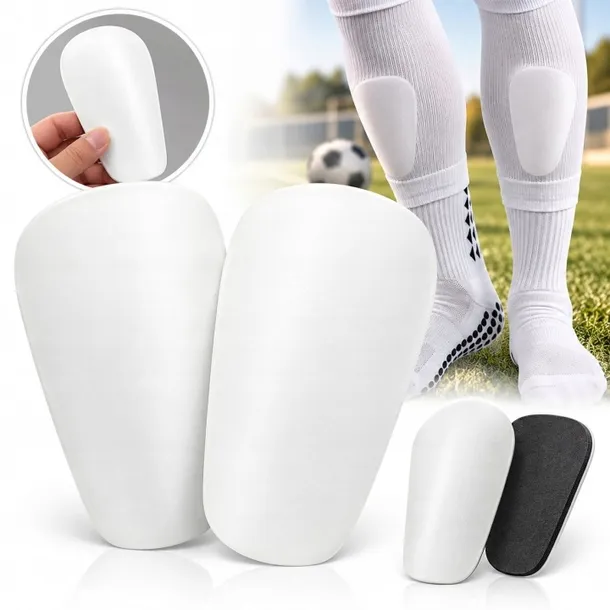 2x MINI OCHRANIACZE PIŁKARSKIE MAŁE SHIN PADS 10x6 NA PISZCZELE NOWOCZESNE