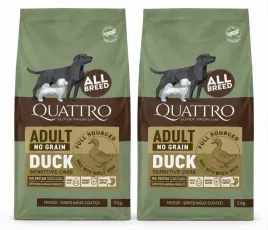 quattro-grain-free-all-breed-adult-duck-kaczka-2x3kg