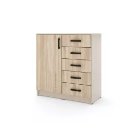 mlodziezowa-komoda-sigma-k4-1u5s-90-cm-z-szufladami-dab-sonoma