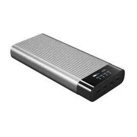 hyperjuice-power-bank-245w-100wh-usb-c-z-oled-4-porty-srebrny