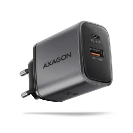 axagon-acu-pq67-67w-gan-ladowarka-scienna-2x-usb-c-usb-a-czarna