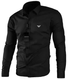 koszula-emporio-armani-czarna-meska-slim-fit-nowe-logo-na-prezent-m