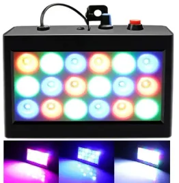 kolorofon-stroboskop-3-kolory-reflektor-disco-18-led-smd-czujnik-dzwieku