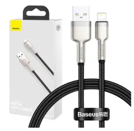 kabel-baseus-usb-lightning-baseus-cafule-25cm-24a-025-m-czarny