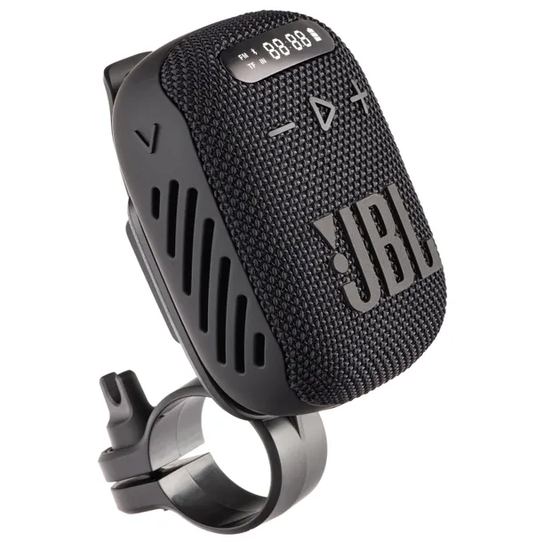 Głośnik Bluetooth+FM JBL Wind 3 5W Wodoodporny +uchwyt na rower/motor black