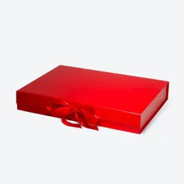 pudelko-magnetyczne-380x280x60mm-czerwone-l-ze-wstazka-prezentowe-na-magnes
