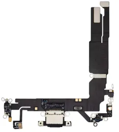 hq-gniazdo-ladowania-usb-zlacze-mikrofon-do-apple-iphone-16-czarne