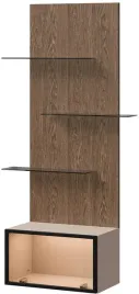 witryna-wiszaca-90-cm-olmo-szafka-na-ksiazki-salon-sypialnia-szklane-polki