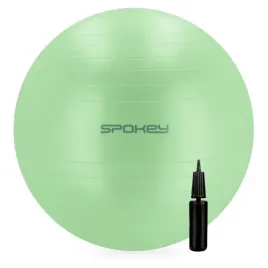 pilka-gimnastyczna-spokey-fitball-55-cm-anti-burst-z-pompka-zielona