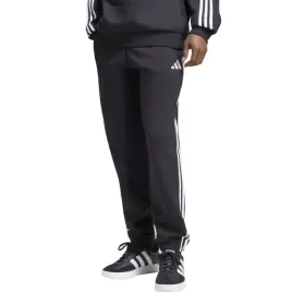 spodnie-meskie-adidas-essentials-3-stripes-fleece-tapered-cuffed-czarne-ky6