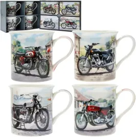 zestaw-4-kubkow-motocykle-motor-300ml-klasyka-retro-art-deco