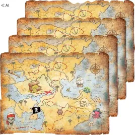 4-mapy-skarbow-pirackie-37x28-cm-dekoracja