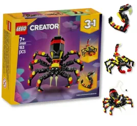 klocki-lego-creator-3w1-zestaw-31159-dzikie-zwierzeta-niezwykly-pajak