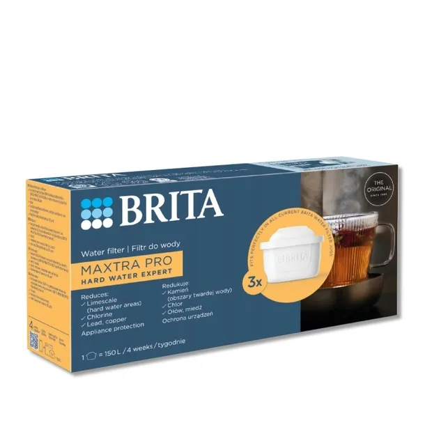 FILTRY DO WODY BRITA MAXTRA PRO 3 SZTUKI HARD BARDZO TWARDA WODA
