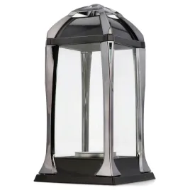 znicz-kapliczka-zlota-szklany-31cm-na-cmentarz-grob-czarno-zloty-lampion