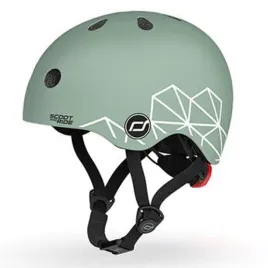 scoot-and-ride-kask-xxs-s-green-lines-dzieci-regulacja-45-50cm-rowerowy-led