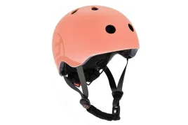 scoot-and-ride-kask-s-m-peach-dla-dzieci-regulacja-50-55cm-rowerowy-led