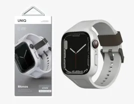 uniq-pasek-monos-2in1-do-apple-watch-44-45mm-szary