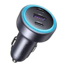 ladowarka-samochodowa-ugreen-ec307-usb-2x-usb-c-30w-czarna