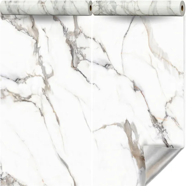 PANEL ŚCIENNY W ROLCE XXL 280 x 240 cm SAMOPRZYLEPNA PIANKOWA POŁYSK MARMUR